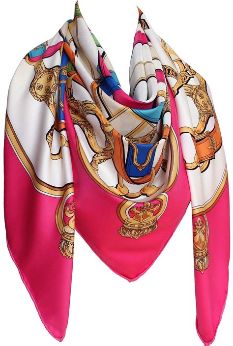 silk scarf magenta hermes|Hermes scarf accessories.